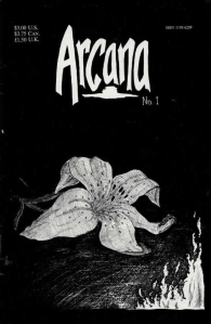 Issue one of Arcana by T.S. Wells and Rob Clark.
